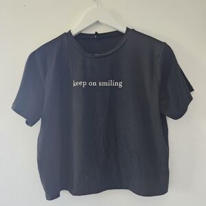 SHEIN Classic Black Tee